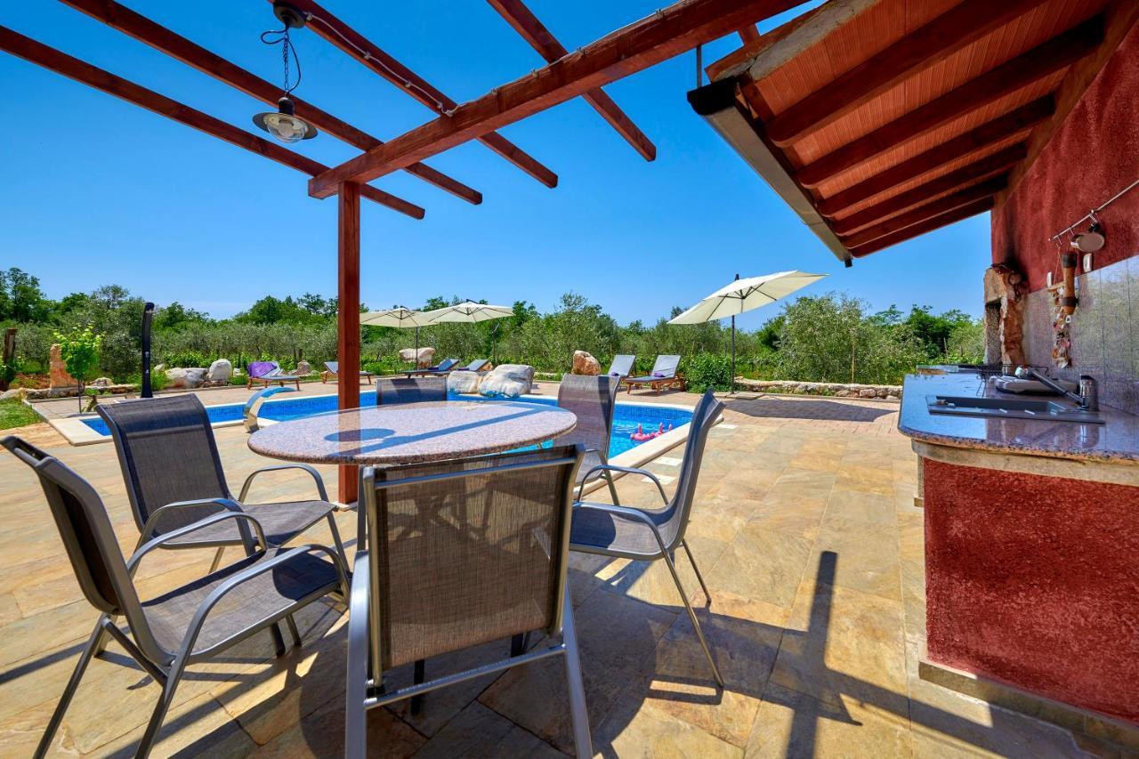 Villa Relax House Surrounded By Olives And Vineyard à Stifanići Extérieur photo