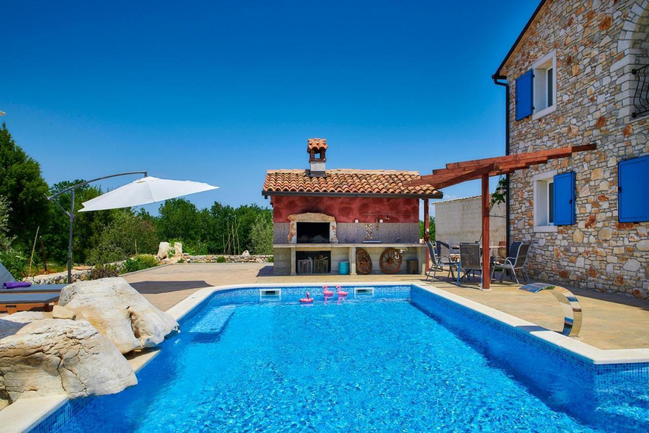 Villa Relax House Surrounded By Olives And Vineyard à Stifanići Extérieur photo