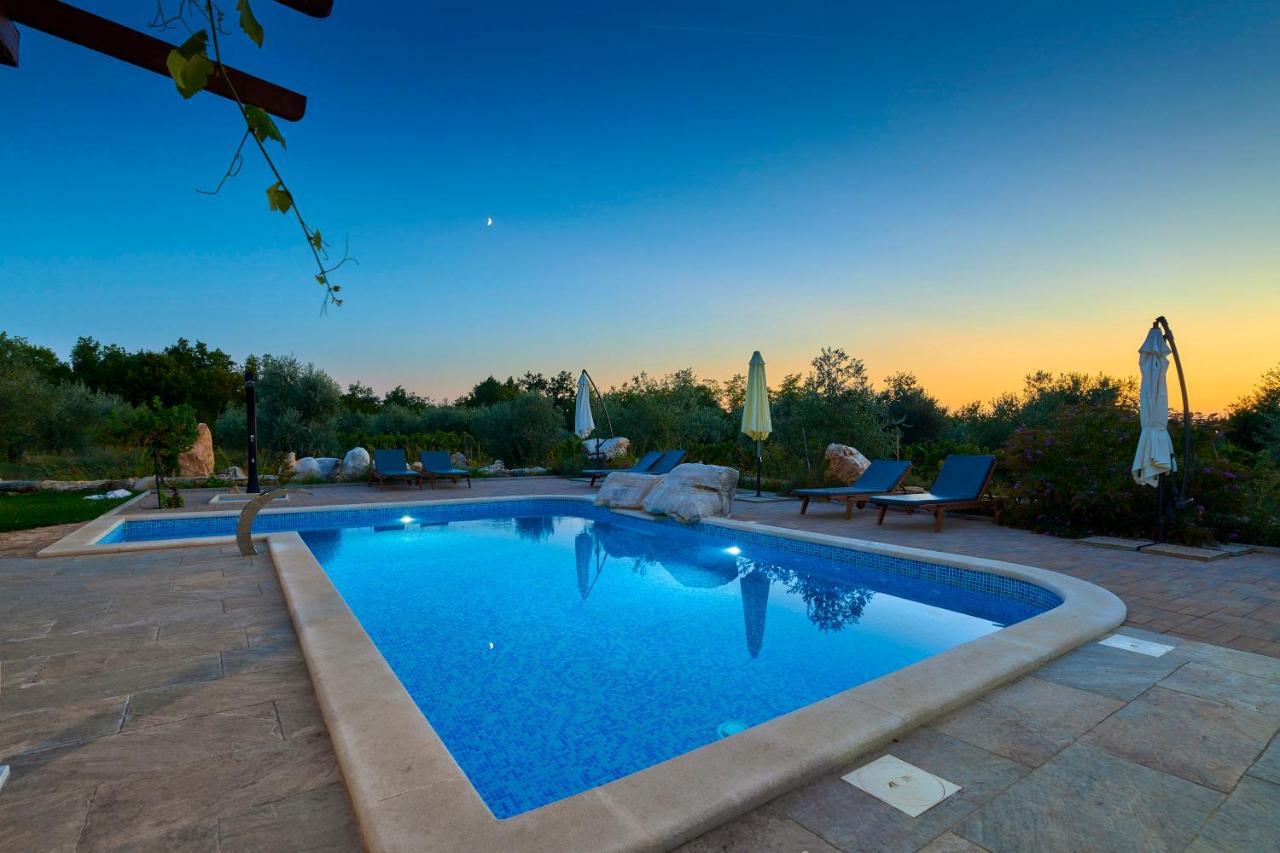Villa Relax House Surrounded By Olives And Vineyard à Stifanići Extérieur photo
